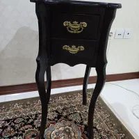 میز تلفن دو کشو
