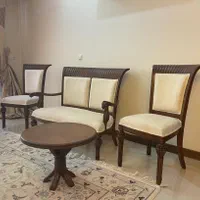 ست کامل مبلمان استیل گردویی ۱۲ نفره|مبلمان خانگی و میز عسلی|اصفهان, مرداویج|دیوار