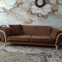 مبل ۷نفره در حد نو|مبلمان خانگی و میز عسلی|محمدیه-قزوین, |دیوار