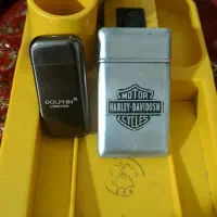 دو عدد فندک تمام فلزی کلکسیونی