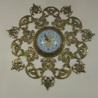 ساعت دیواری برنز سنگین