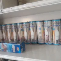 لامپ شمعی افتابی لوستر در حد نو