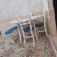 میزناهارخوری ۵نفره نو وکم استفاده|میز و صندلی غذاخوری|تربت جام, میرقوام الدین|دیوار