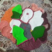 لیف و اسکاچ دست بافت در طرح و رنگ های مختلف