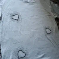 تیشرت زنانه دخترانه نخ پنبه|لباس|ساری, |دیوار