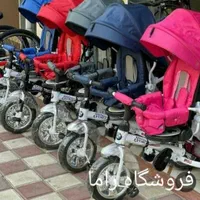 سه چرخه فلزی هدایتگرکودک نو وآکبند|اسباب‌‌بازی|تبریز, |دیوار