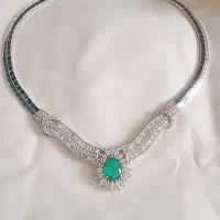 گردنبند زمرد انتیک