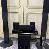 سینما خانگی سیستم صوتی jvc بدون کوچکترین ایراد