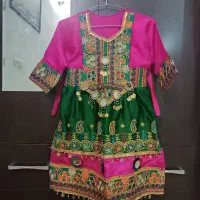 لباس افغانی دخترانه