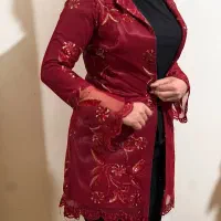 فروش کت مجلسی گیپور گلدوزی شده
