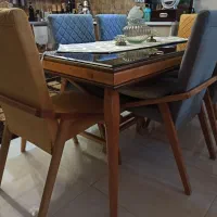 میز و صندلی نهار خوری 6 نفره بزرگ مدرن