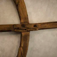 سکان کشتی (چوب نراد )|صنایع دستی و سایر لوازم تزئینی|رشت, پل تالشان|دیوار