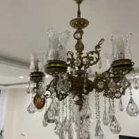 لوستر برنجی|لوستر و چراغ آویز|ابهر, |دیوار