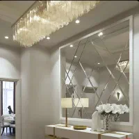 آینه های دکوراتیو و تزئینی (تخت و منحنی)|آینه|مرودشت, مسجد رسول‎|دیوار