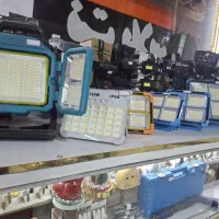 پروژکتور خورشیدی و چراغ کمپ|لامپ و چراغ|خوی, |دیوار