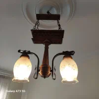 لوستر چوبی