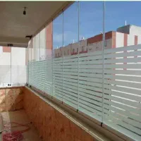 شیشه بالکنی ریلی (تاشو)|مصالح و تجهیزات ساختمان|تهران, نظامآباد|دیوار