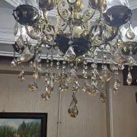 لوستر و ساعت برنجی|لوستر و چراغ آویز|لاهیجان, کوی خزر|دیوار