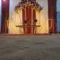 جایگاه عروس و داماد سینی حنا