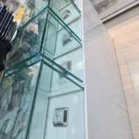 فروش ۴ باکس دکور چرخ دار همراه با شیشه دیاموند