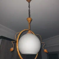 لوستر برنجی پذیرایی و آشپزخانه|لوستر و چراغ آویز|رشت, سعدی (تختی)|دیوار