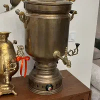 سماور گازی برنجی هیئتی بزرگ