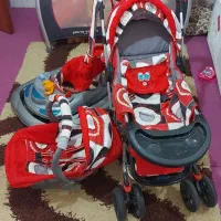 ست کالسکه بچه|کالسکه و لوازم جانبی|زاهدان, |دیوار