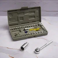 ست آچار بکس 40 پارچه کاربردی قابل حمل باضمانت|ابزارآلات|گرگان, |دیوار