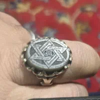 انگشتر نقره ای ستاره حضرت سلیمان علیه السلام