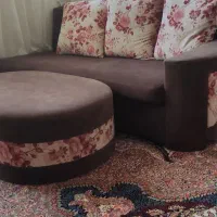 مبل هشت نفره سالم تمیز .هم به هم وصل میشن