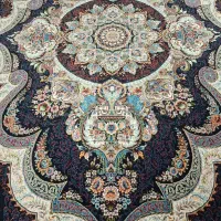 ۳تخته فرش ۷۰۰شانه سرمه ای تراکم ۲۵۵۰ ده رنگ|فرش|نظرآباد, رسالت|دیوار