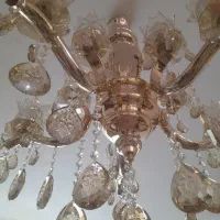 لوستر اب طلا|لوستر و چراغ آویز|اراک, |دیوار