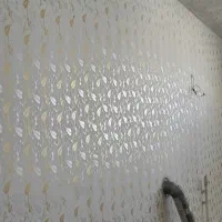 نقاشی ساختمان (طرح کاغذ دیواری)|خدمات پیشه و مهارت|کرمانشاه, |دیوار