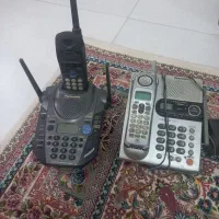 دوتا تلفن بیسیم پاناسونیک