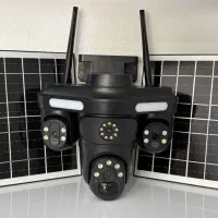 دوربین خورشیدی دوپنل وتک پنل/دوربین سیمکارتی/کرمان|دوربین مداربسته|کرمان, |دیوار