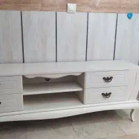 میز تلویزیون تمام چوب