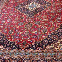 فرش ۱۲ متری کاشان و کناره و قالیچه دستبافت
