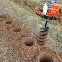 چاله کن فرغونی سیلواکی 70 سی سی با دو مته اصلی