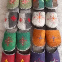 دمپایی نمدی|گلیم، جاجیم، گبه|گنبد کاووس, |دیوار