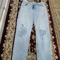 شلوار زاپ دار  سایز 36