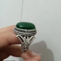 انگشتر عقیق سبز قیمت توافقی