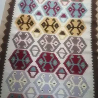 گلیم دستباف الیاف پشم درحدنوفروش فوری|گلیم، جاجیم، گبه|پرند, فاز ۶|دیوار