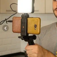 استند(گیمبال موبایل mic and light)