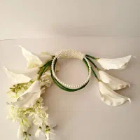 دسته گل عروس ماشین عروس|گل مصنوعی|شیراز, فخرآباد (دروازه کازرون)|دیوار