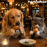 غذای گرم سگ و گربه