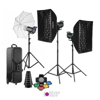 کیت فلاش استودیویی Godox Falsh Studio QS-400 II