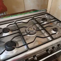 گاز پنج شعله استیل دو جوجه گردون