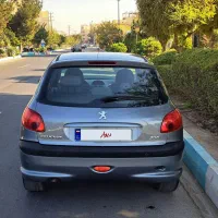 ۲۰۶تیپ۵ مدل ۱۳۹۶ بدون رنگ|خودرو سواری و وانت|صباشهر, |دیوار