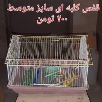 قفس پرنده|لوازم جانبی حیوانات|ری, حمزهآباد|دیوار