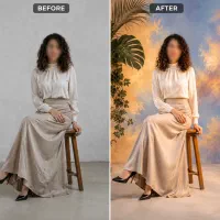 تبدیل رایگان یک  عکس‌ ساده به آثار هنری